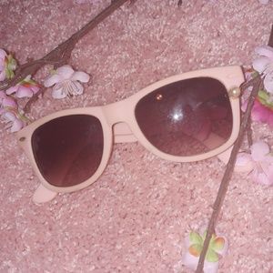 Baby Pink Sunglasses